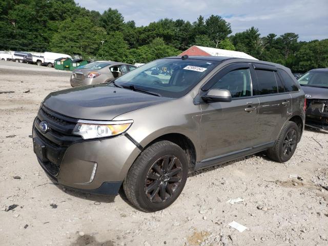 2FMDK4JC2DBC52649 - 2013 FORD EDGE LIMIT SEL GRAY photo 1