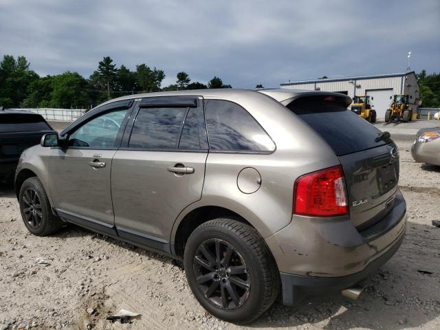 2FMDK4JC2DBC52649 - 2013 FORD EDGE LIMIT SEL GRAY photo 2