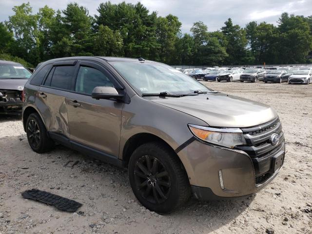 2FMDK4JC2DBC52649 - 2013 FORD EDGE LIMIT SEL GRAY photo 4