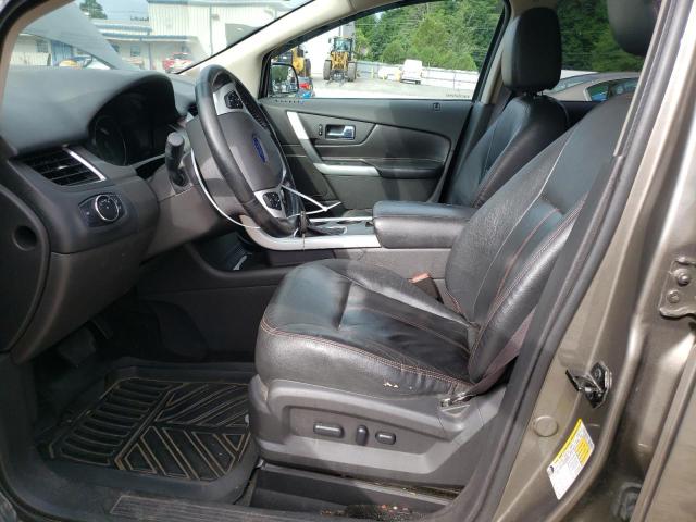 2FMDK4JC2DBC52649 - 2013 FORD EDGE LIMIT SEL GRAY photo 7