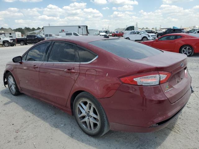 3FA6P0H74FR182081 - 2015 FORD FUSION SE RED photo 2