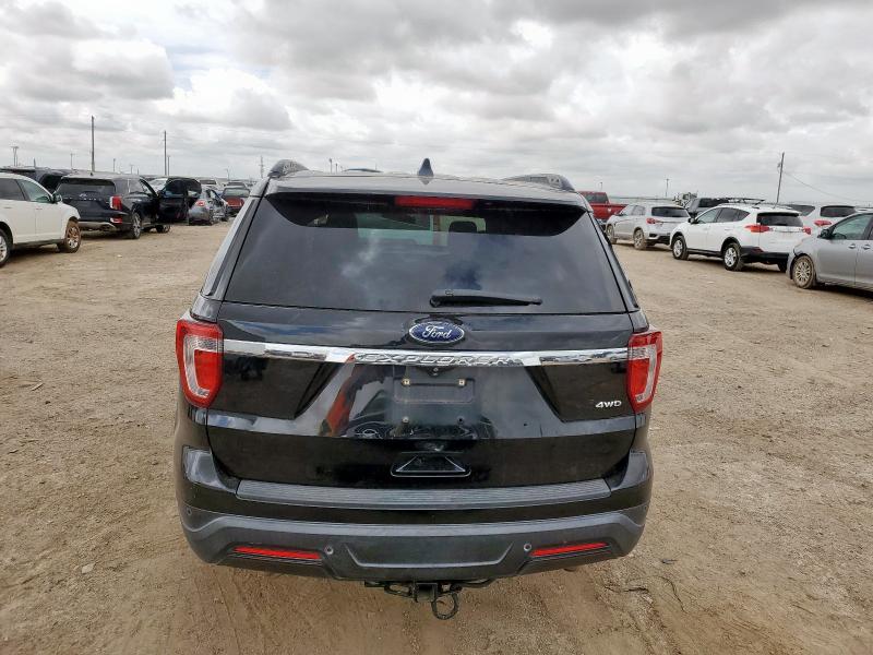 1FM5K8B8XJGA73835 - 2018 FORD EXPLORER Czarny zdjęcie 6