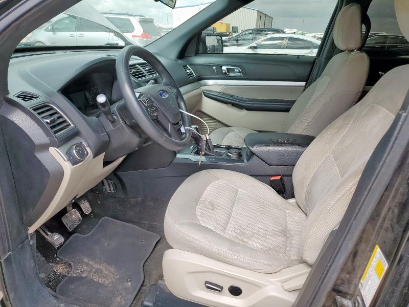 1FM5K8B8XJGA73835 - 2018 FORD EXPLORER Czarny zdjęcie 7