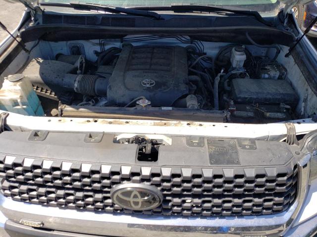 5TFRY5F14LX265450 - 2020 TOYOTA TUNDRA DOUBLE CAB SR/SR5 WHITE photo 11