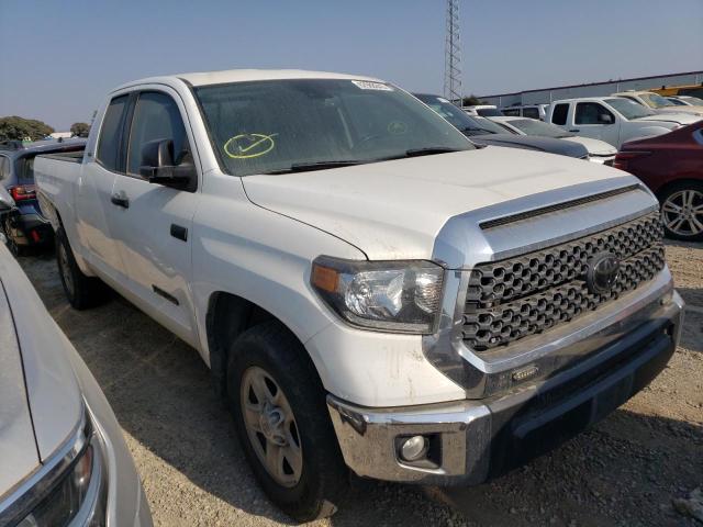 5TFRY5F14LX265450 - 2020 TOYOTA TUNDRA DOUBLE CAB SR/SR5 WHITE photo 4