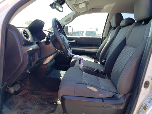 5TFRY5F14LX265450 - 2020 TOYOTA TUNDRA DOUBLE CAB SR/SR5 WHITE photo 7