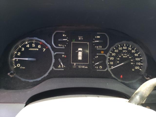 5TFRY5F14LX265450 - 2020 TOYOTA TUNDRA DOUBLE CAB SR/SR5 WHITE photo 9