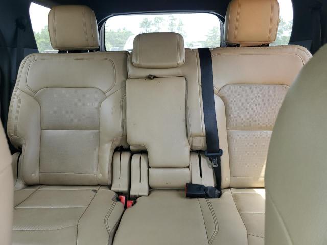 1FM5K7FH7HGD90406 - 2017 FORD EXPLORER LIMITED წითელი ფოტო 10