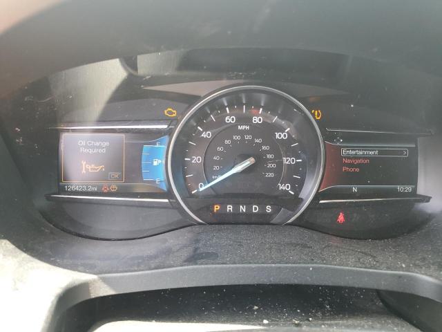 1FM5K7FH7HGD90406 - 2017 FORD EXPLORER LIMITED წითელი ფოტო 9