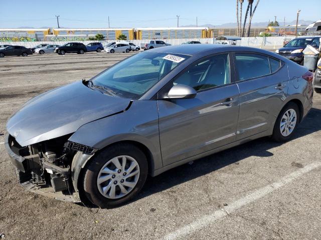 5NPD74LF7KH458516 - 2019 HYUNDAI ELANTRA SE GRAY photo 1