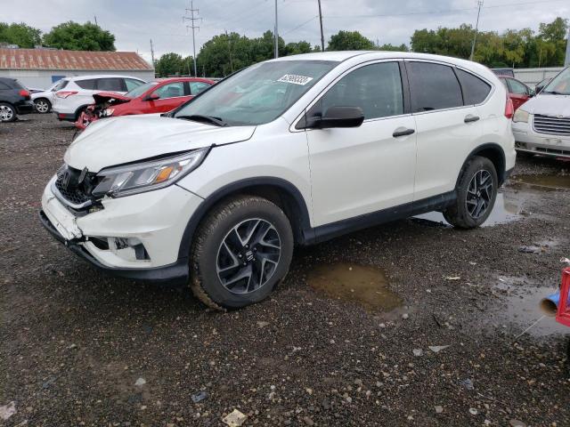 5J6RM4H4XGL122054 - 2016 HONDA CR-V SE WHITE photo 1