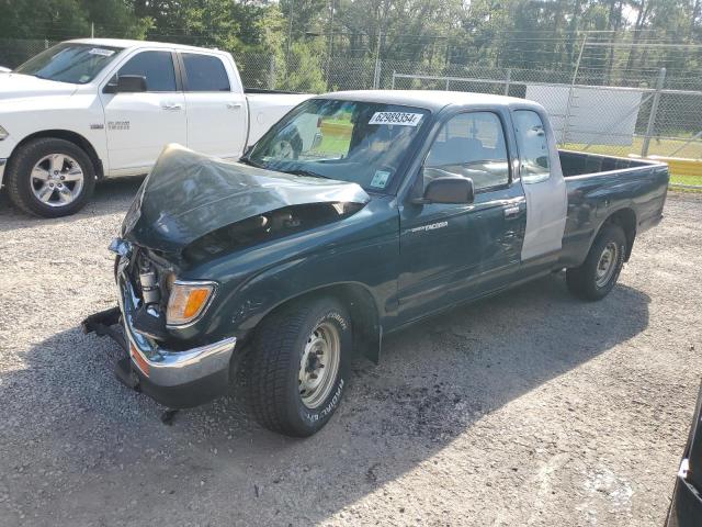 4TAVL52N3TZ135892 - 1996 TOYOTA TACOMA XTRACAB GREEN photo 1