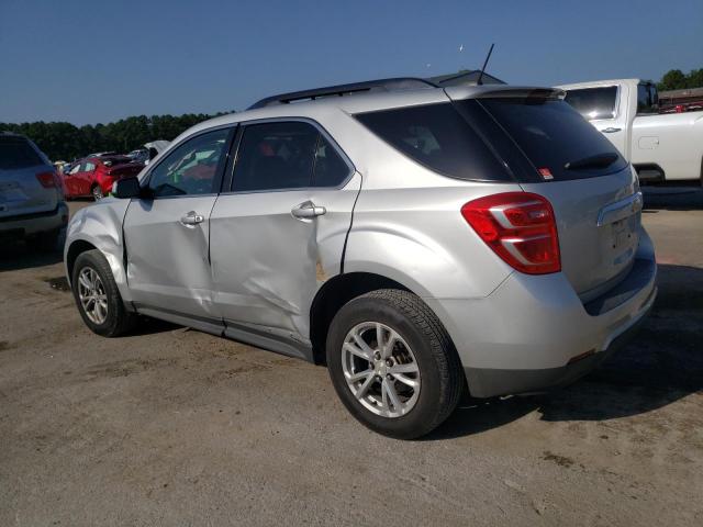 2GNALCEK4G6272888 - 2016 CHEVROLET EQUINOX LT SILVER photo 2