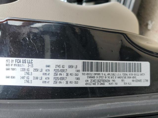 2C4RC1BG2FR694204 - 2015 CHRYSLER TOWN & COU TOURING 黑色 照片 13