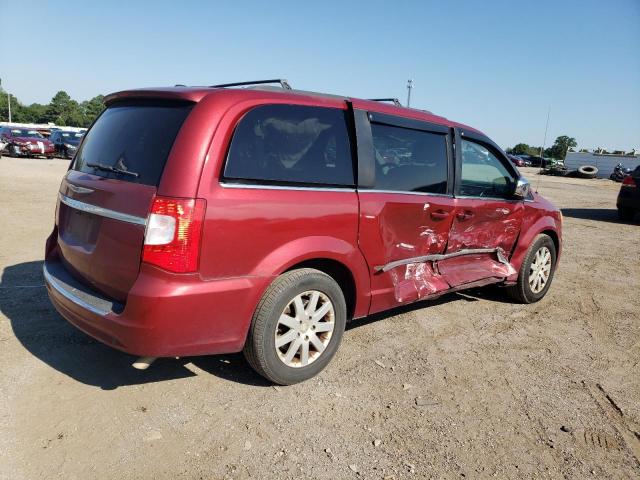 2C4RC1CG4CR133481 - 2012 CHRYSLER TOWN & COU TOURING L BURGUNDY photo 3