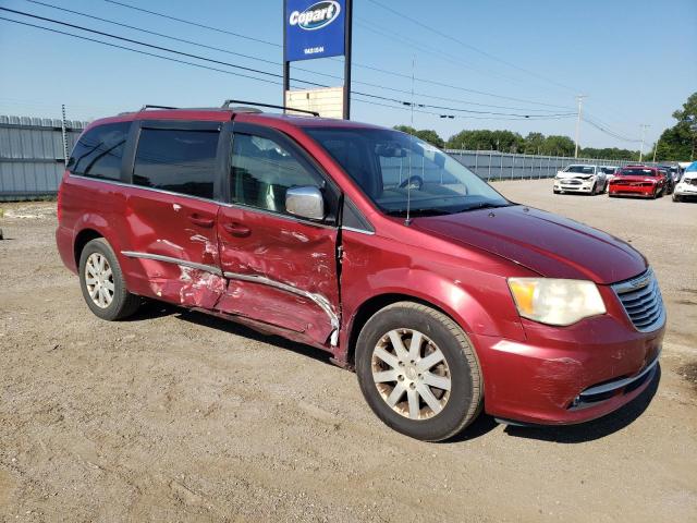 2C4RC1CG4CR133481 - 2012 CHRYSLER TOWN & COU TOURING L BURGUNDY photo 4