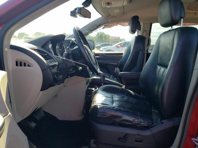 2C4RC1CG4CR133481 - 2012 CHRYSLER TOWN & COU TOURING L BURGUNDY photo 7