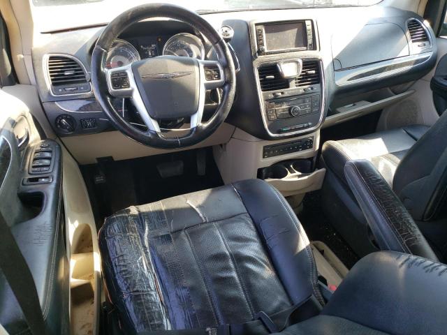 2C4RC1CG4CR133481 - 2012 CHRYSLER TOWN & COU TOURING L BURGUNDY photo 8