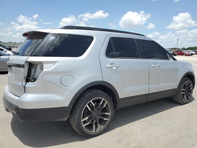 1FM5K7D89HGC32541 - 2017 FORD EXPLORER XLT SILVER photo 3