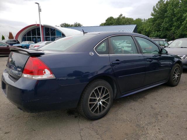 2G1WC57M491237723 - 2009 CHEVROLET IMPALA 2LT BLUE photo 3