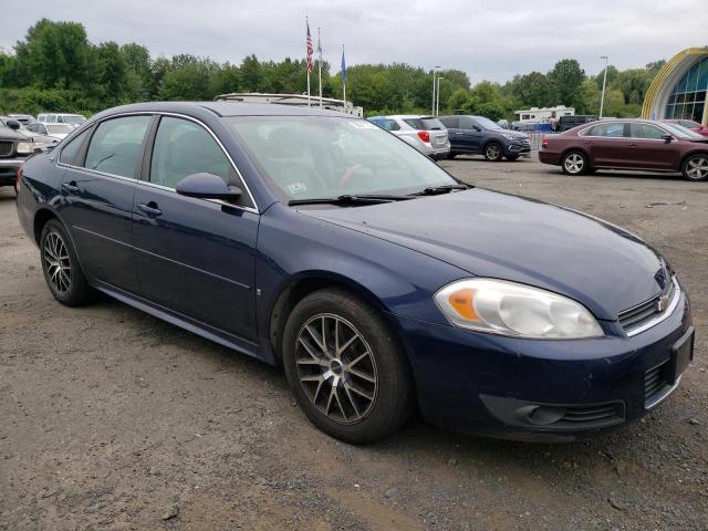 2G1WC57M491237723 - 2009 CHEVROLET IMPALA 2LT BLUE photo 4