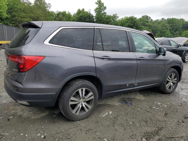 5FNYF6H5XHB021231 - 2017 HONDA PILOT EXL GRAY photo 3