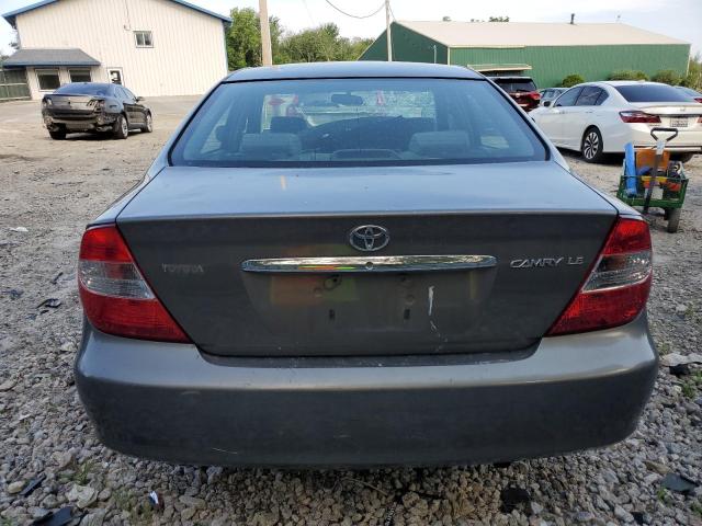 4T1BE32K72U532671 - 2002 TOYOTA CAMRY LE GRAY photo 6