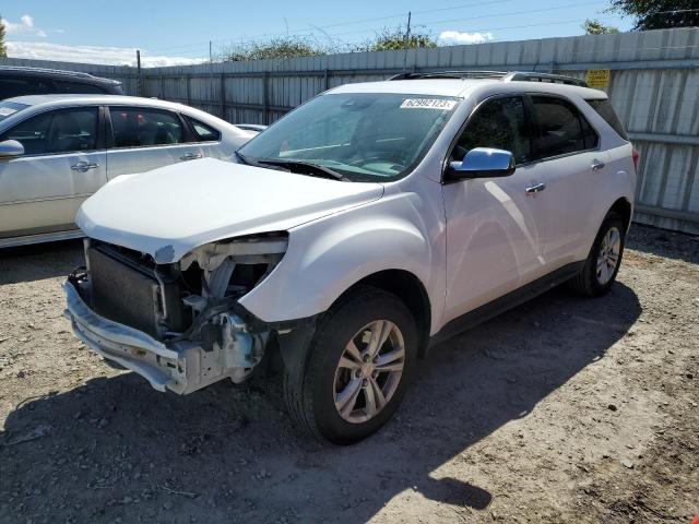 2GNFLGEKXD6372812 - 2013 CHEVROLET EQUINOX LTZ WHITE photo 1