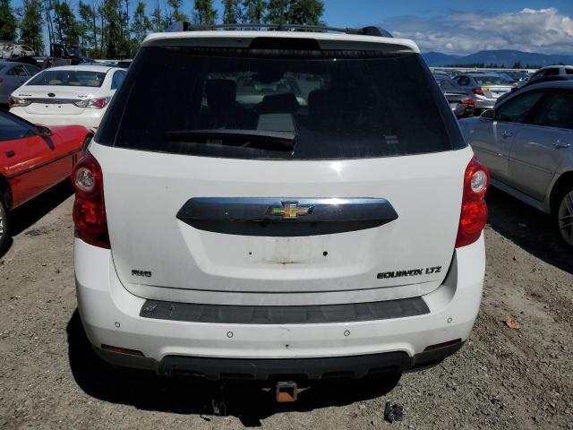 2GNFLGEKXD6372812 - 2013 CHEVROLET EQUINOX LTZ WHITE photo 6