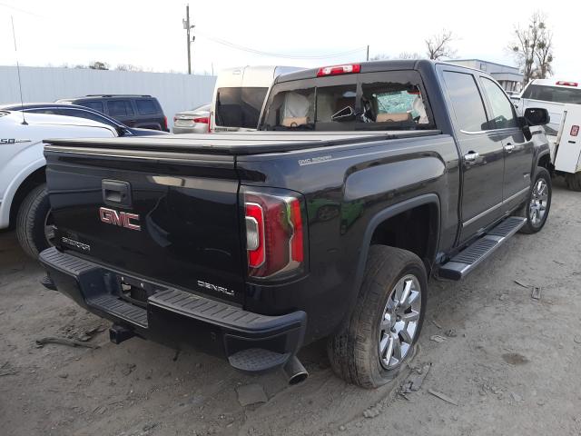 3GTU2PECXHG325608 - 2017 GMC SIERRA K1500 DENALI BLACK photo 4