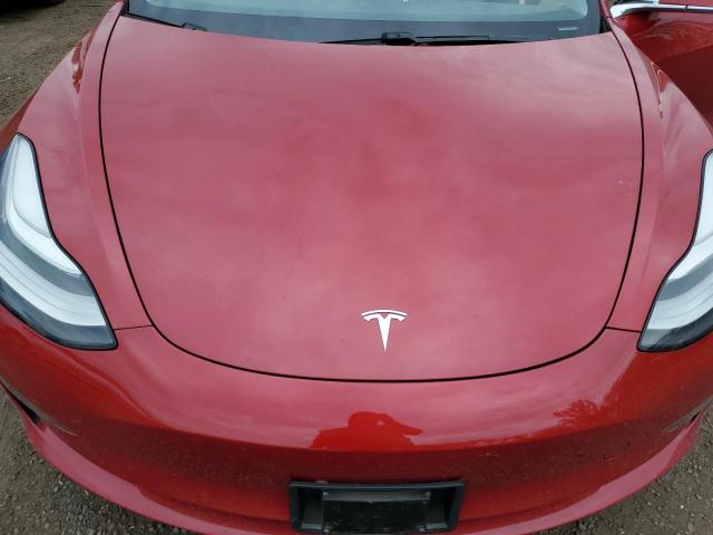 5YJ3E1EA3JF022213 - 2018 TESLA MODEL 3 Կարմիր լուսանկար 11