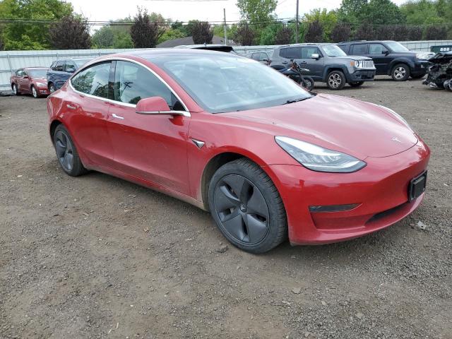5YJ3E1EA3JF022213 - 2018 TESLA MODEL 3 Կարմիր լուսանկար 4