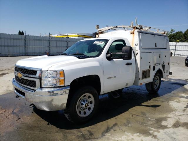 1GB3KZCG8CF210307 - 2012 CHEVROLET 3500 K3500 WHITE photo 1