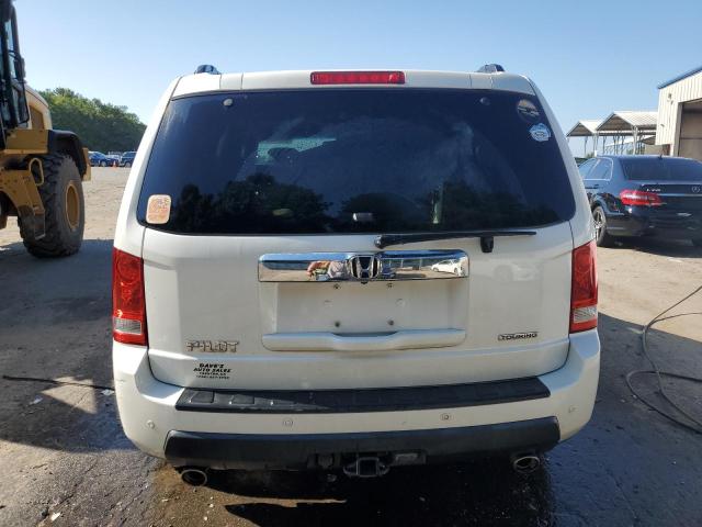 5FNYF3H99BB027210 - 2011 HONDA PILOT TOURING WHITE photo 6