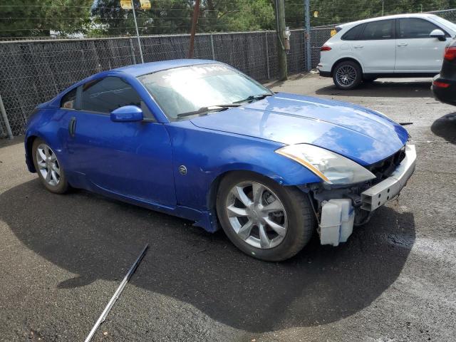 JN1AZ34E43T014006 - 2003 NISSAN 350Z COUPE BLUE photo 4