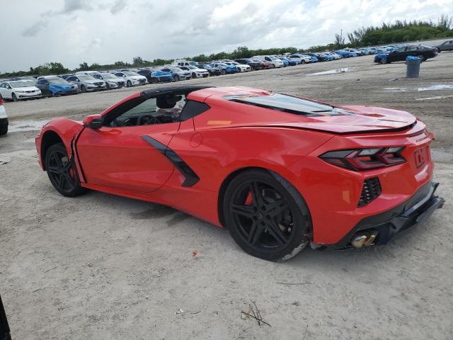 1G1YA2D42S5111334 - 2025 CHEVROLET CORVETTE STINGRAY 1LT RED photo 2