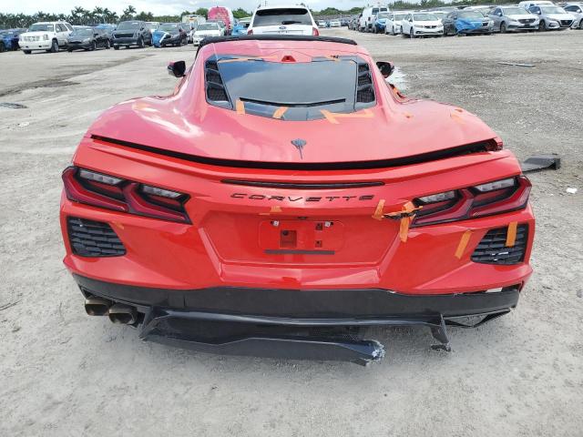 1G1YA2D42S5111334 - 2025 CHEVROLET CORVETTE STINGRAY 1LT RED photo 6