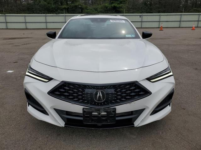 19UUB6F53NA002586 - 2022 ACURA TLX TECH A WHITE photo 5