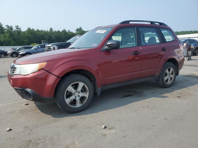 JF2SH6BC0AH916144 - 2010 SUBARU FORESTER XS Бордовый фото 1