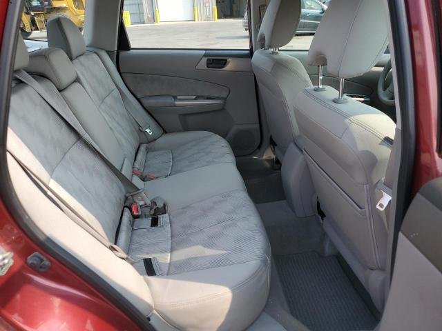 JF2SH6BC0AH916144 - 2010 SUBARU FORESTER XS Бордовый фото 11