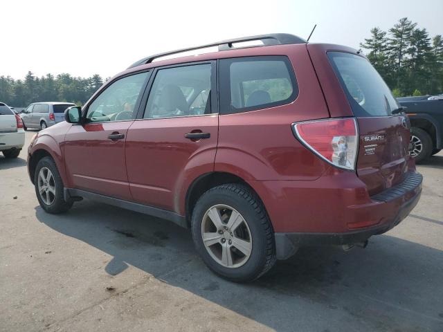 JF2SH6BC0AH916144 - 2010 SUBARU FORESTER XS Бордовый фото 2