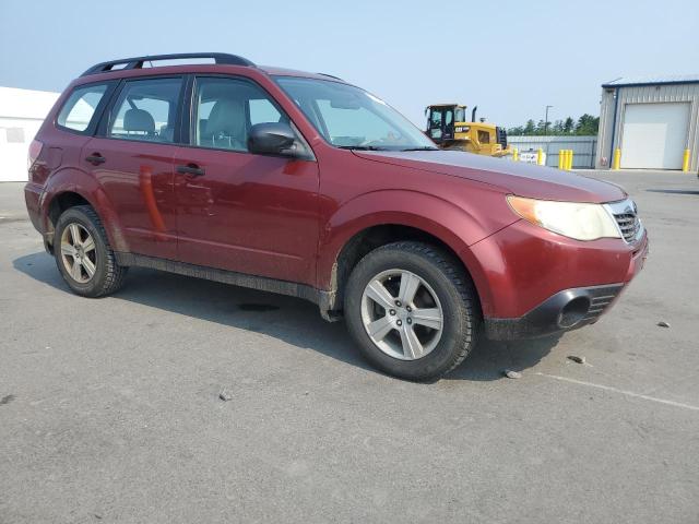 JF2SH6BC0AH916144 - 2010 SUBARU FORESTER XS Бордовый фото 4