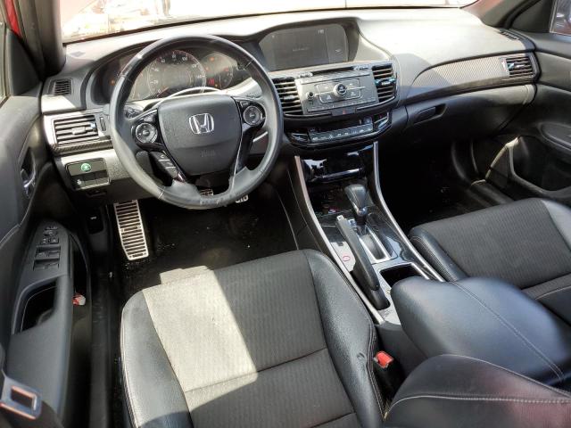 1HGCR2F55HA153417 - 2017 HONDA ACCORD SPORT RED photo 8