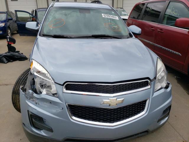 2GNALBEK6E6204924 - 2014 CHEVROLET EQUINOX LT BLUE photo 5