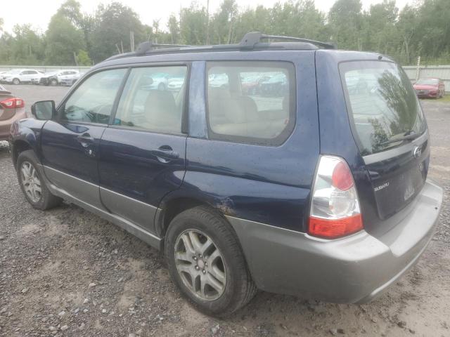 JF1SG67646H726526 - 2006 SUBARU FORESTER 2.5X LL BEAN BLUE photo 2