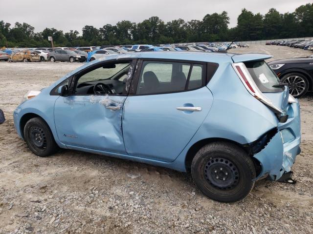 1N4AZ0CP5FC316624 - 2015 NISSAN LEAF S BLUE photo 2