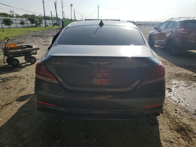 KMTG44LAXKU019456 - 2019 GENESIS G70 PRESTIGE GRAY photo 6