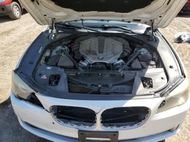 WBAKC8C59AC430774 - 2010 BMW 750 LI XDRIVE WHITE photo 11