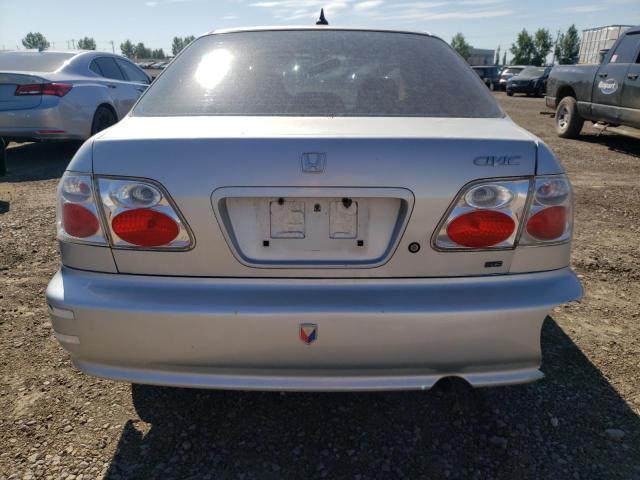 2HGEJ6618YH919856 - 2000 HONDA CIVIC BASE SILVER photo 6