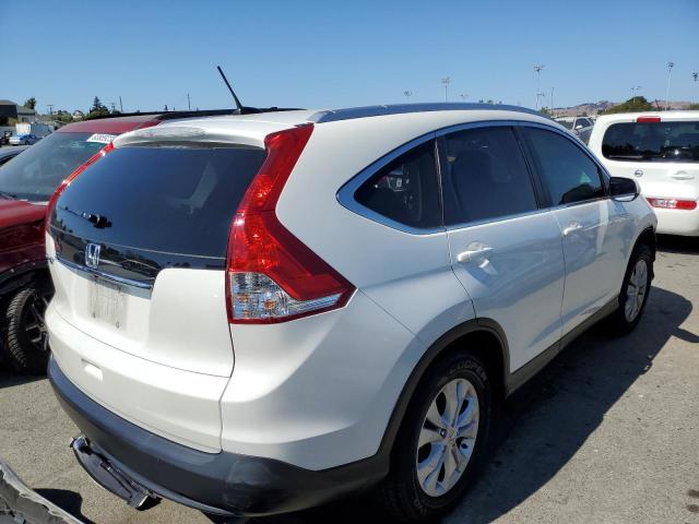 5J6RM3H74EL032741 - 2014 HONDA CR-V EXL WHITE photo 3